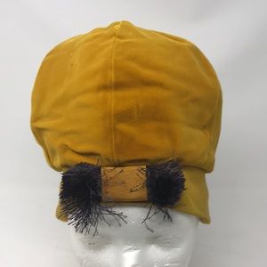 Adolfo II mustard colour hat